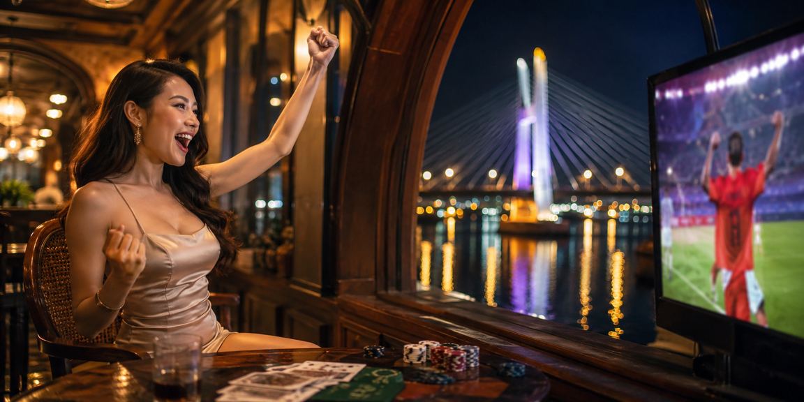 Người dùng Cần Thơ thảo luận và xem kèo cá cược bóng đá tại quán cà phê